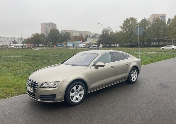 Audi A7 cena 74900 przebieg: 146641, rok produkcji 2013 z Warszawa małe 254